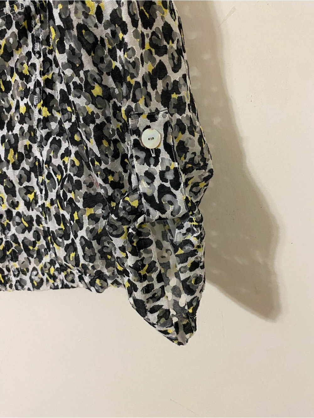 Ruby Rd. Leopard Print Button-Front Jacket Size 12 NWOT - Picture 4 of 8